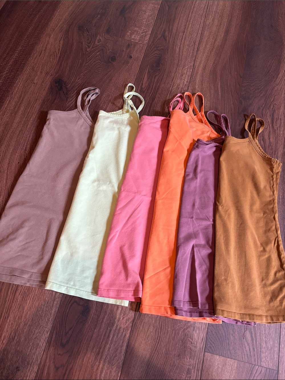 BKE Women's Tank Tops - Tan, Green, Pink, Orange, Mauve-Purple, Rust